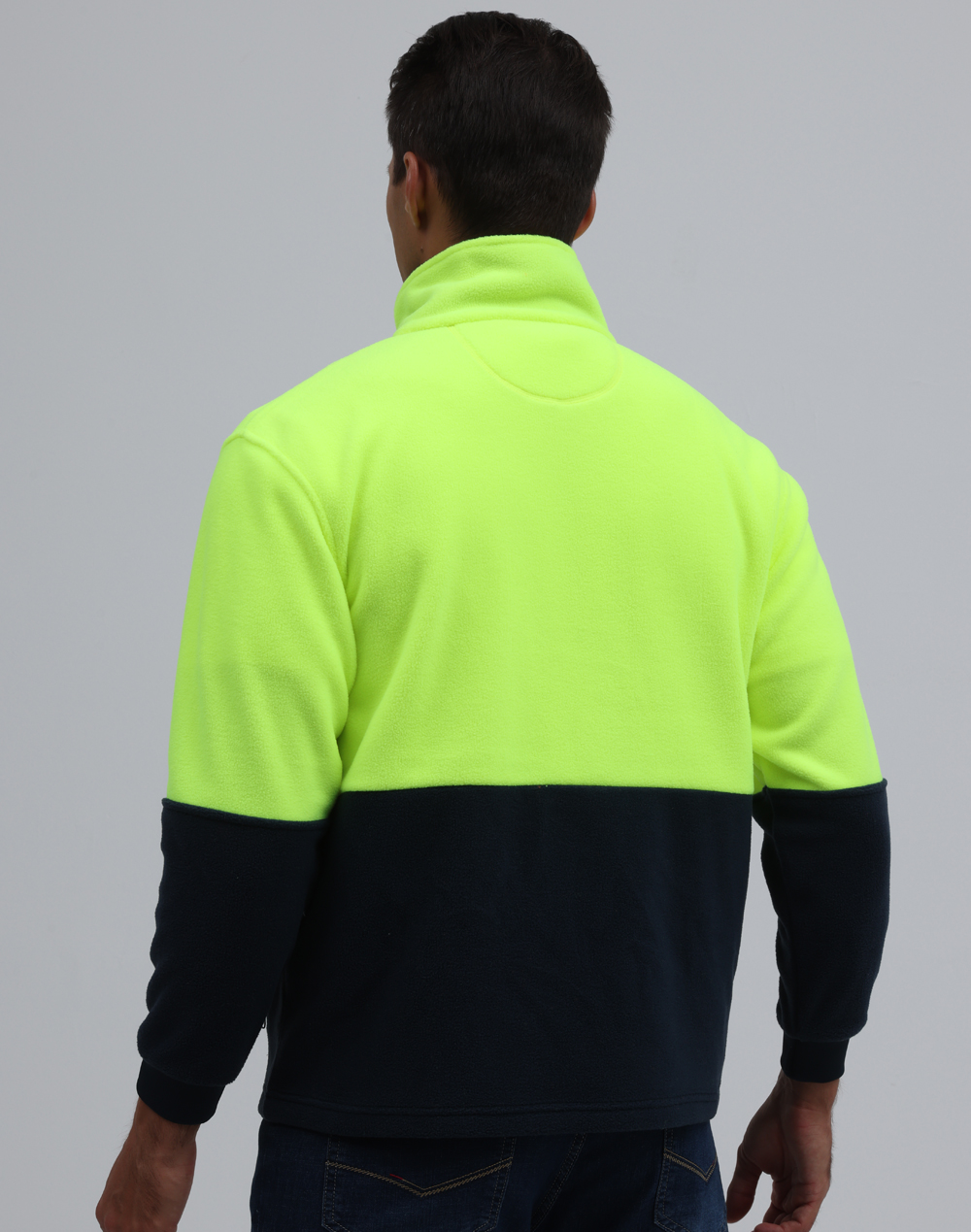 SW84 HI-VIS POLAR FLEECE ZIP JACKET