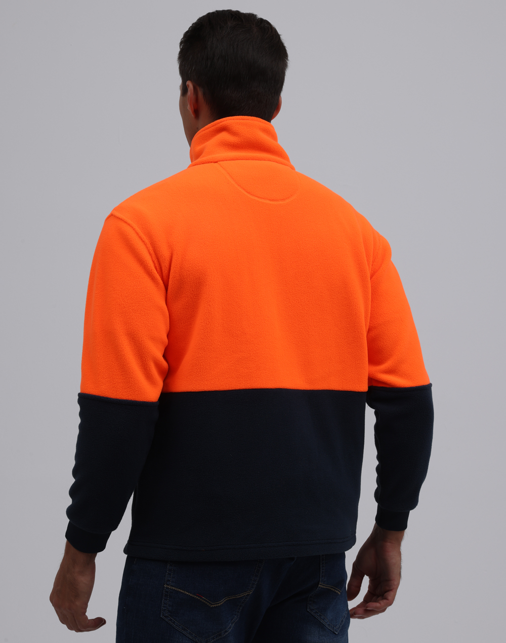SW84 HI-VIS POLAR FLEECE ZIP JACKET